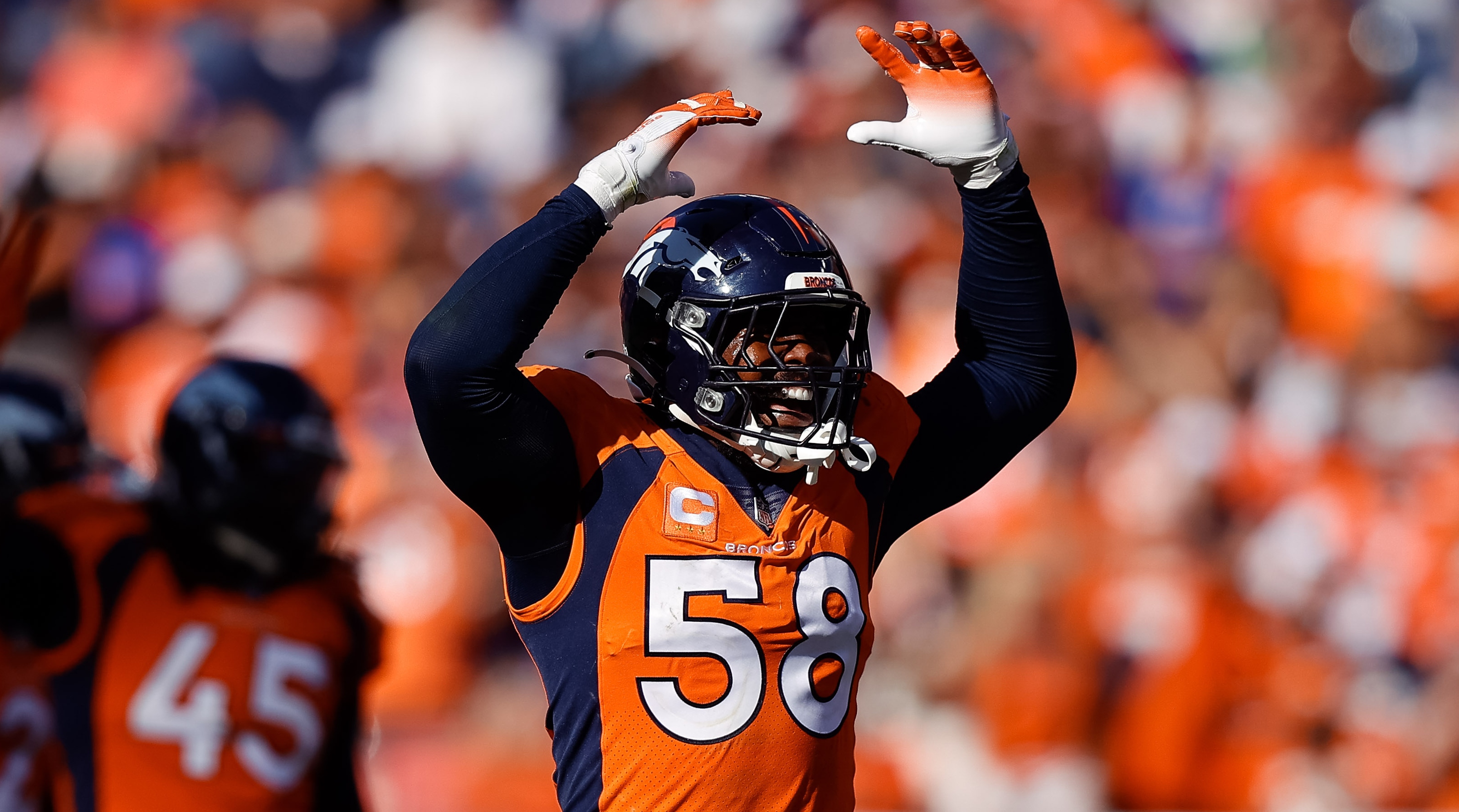 Von Miller with the Broncos.