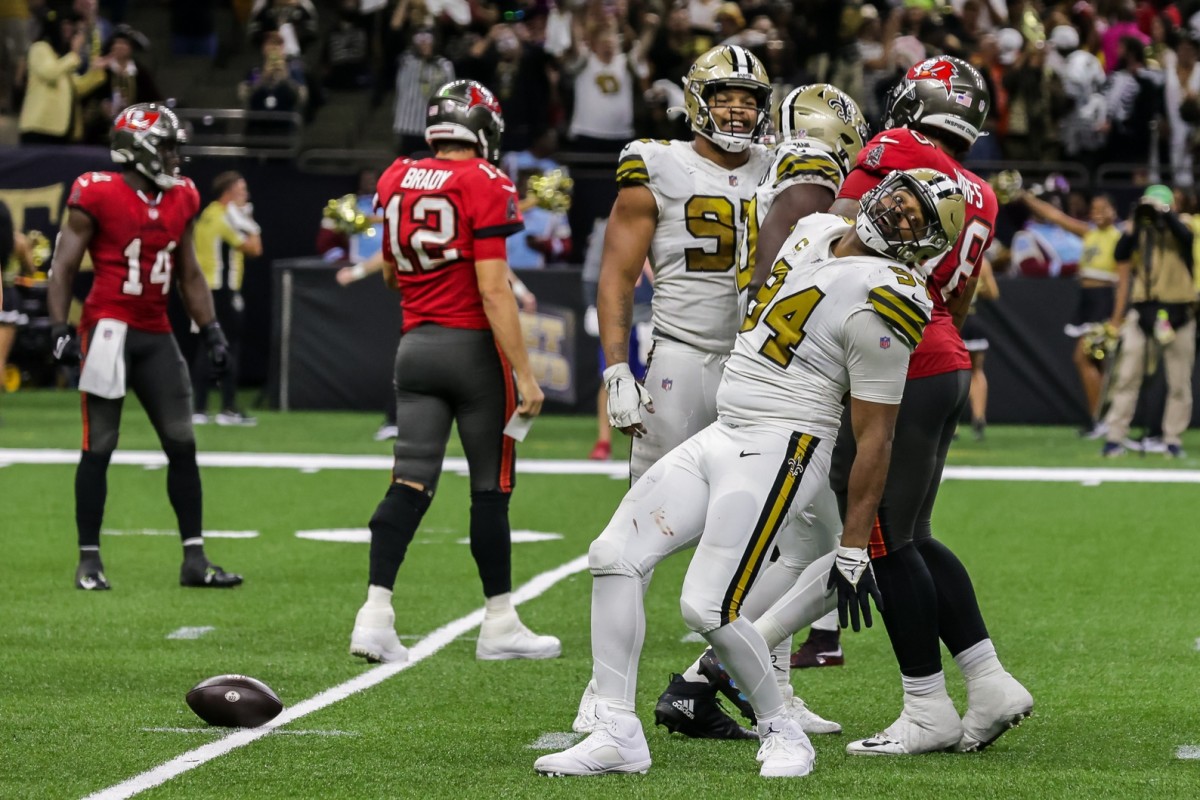 New Orleans Saints defensive end Cameron Jordan (94)