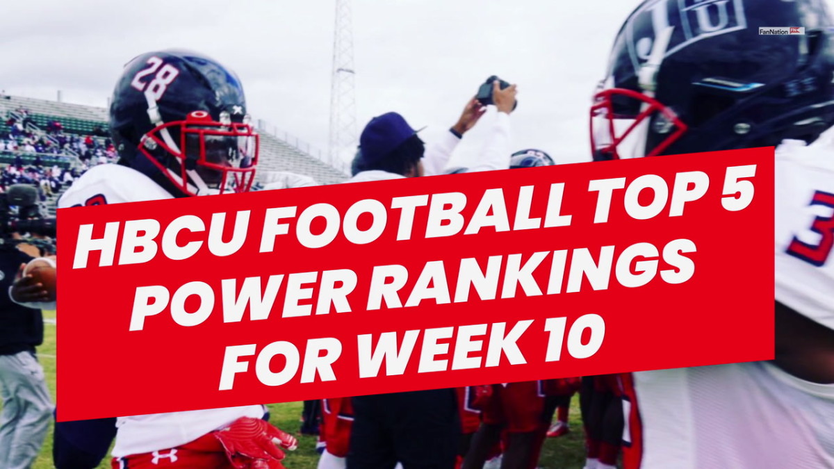HBCU Football Top 5 Power Rankings Week 10 HBCU Legends