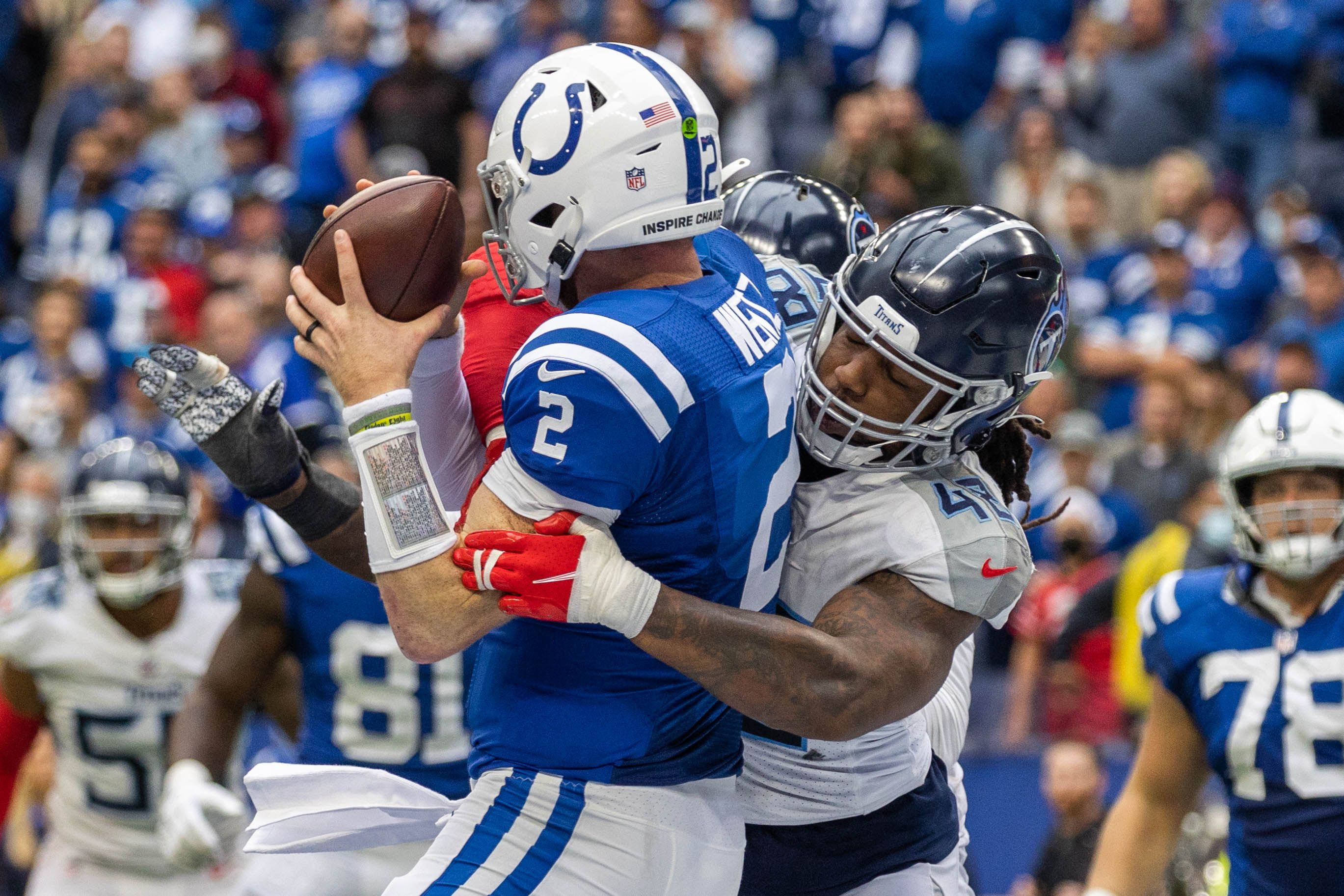 Wentzday: Indianapolis Colts' QB Carson Wentz Starts Fast, Ends Tragically in Loss to Tennessee Titans - Sports Illustrated Indianapolis Colts News, Analysis and More - Vimarsana News