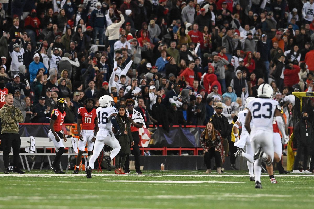 Ji'Ayir Brown interception Maryland