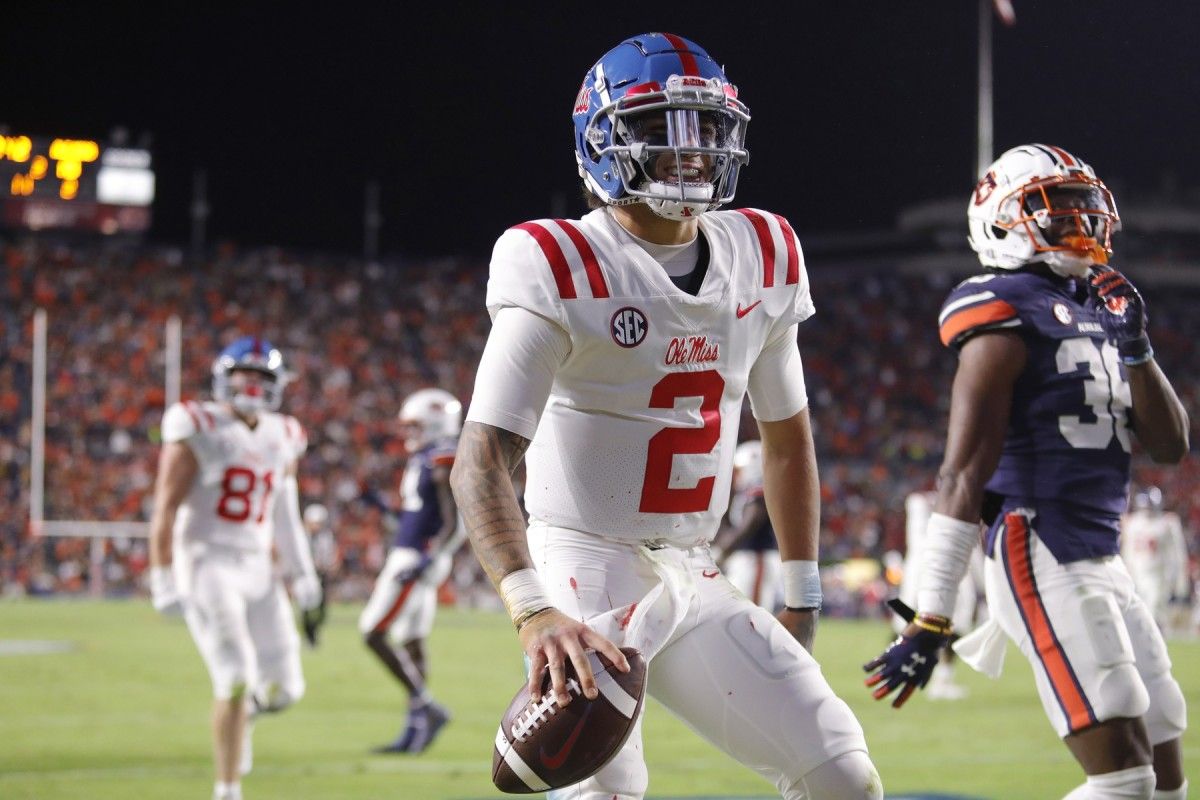 Ole Miss QB Matt Corral