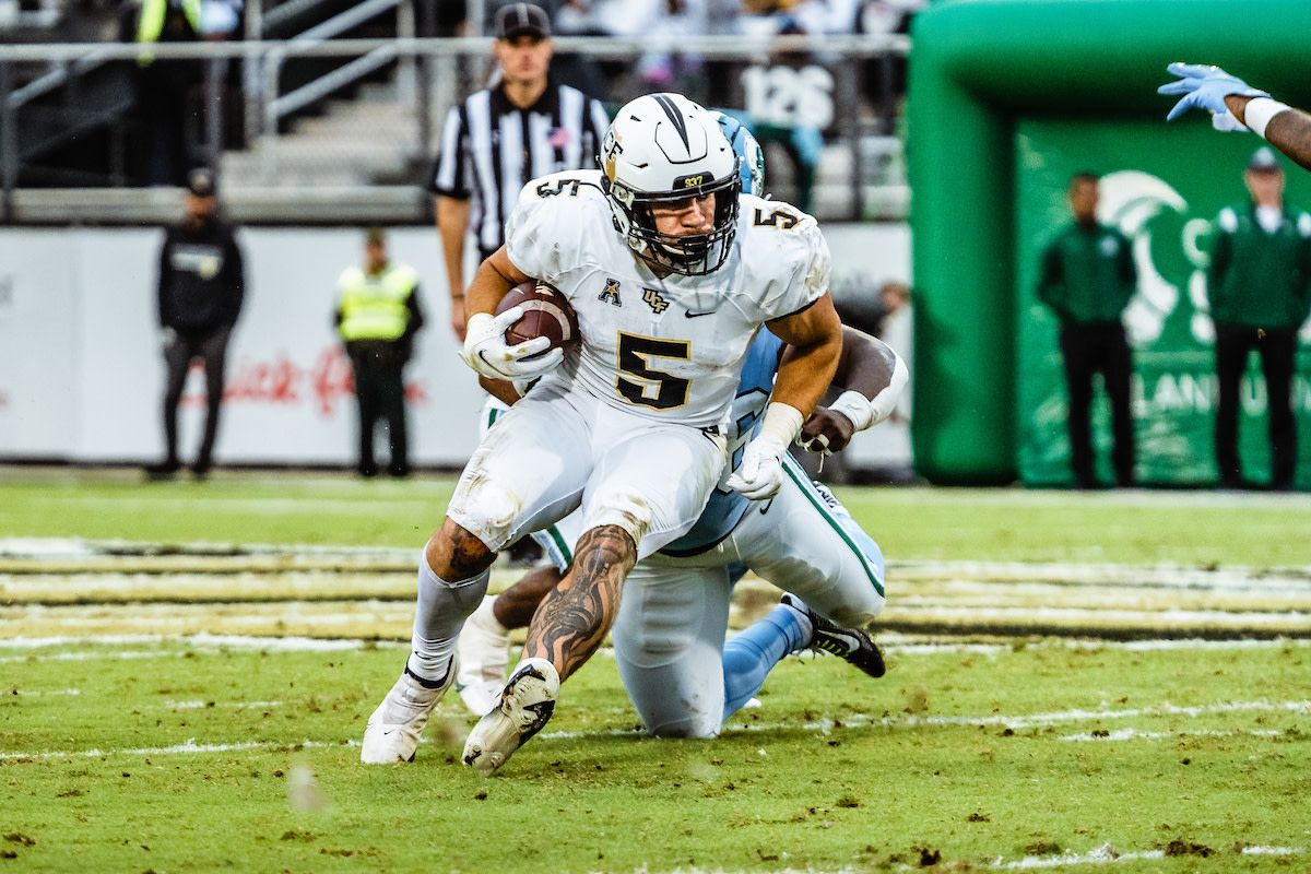 Even when Bowser is out of the lineup, UCF has plenty of options at running back.