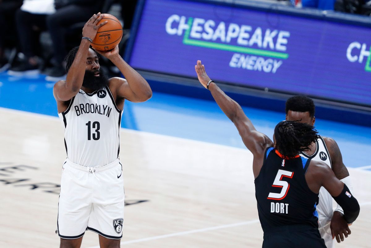 James Harden, Lu Dort, OKC Thunder, Brooklyn Nets