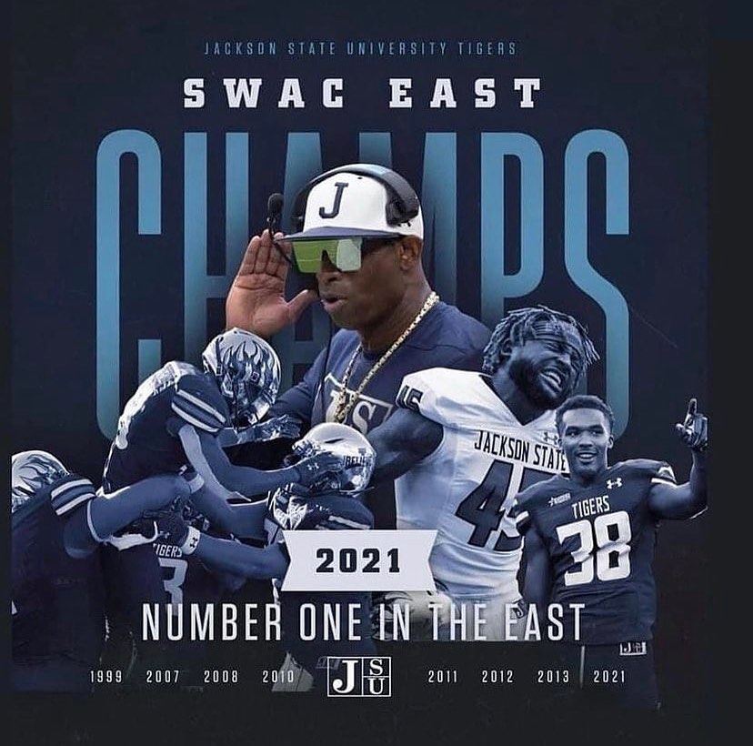 Jackson State Tigers - 2021 SWAC East Champions