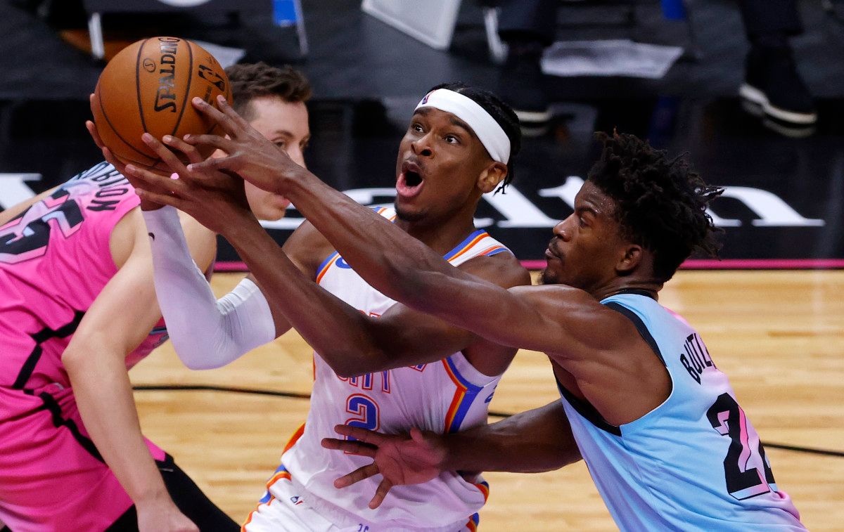 OKC Thunder, Miami Heat, Jimmy Butler, Shai Gilgeous-Alexander