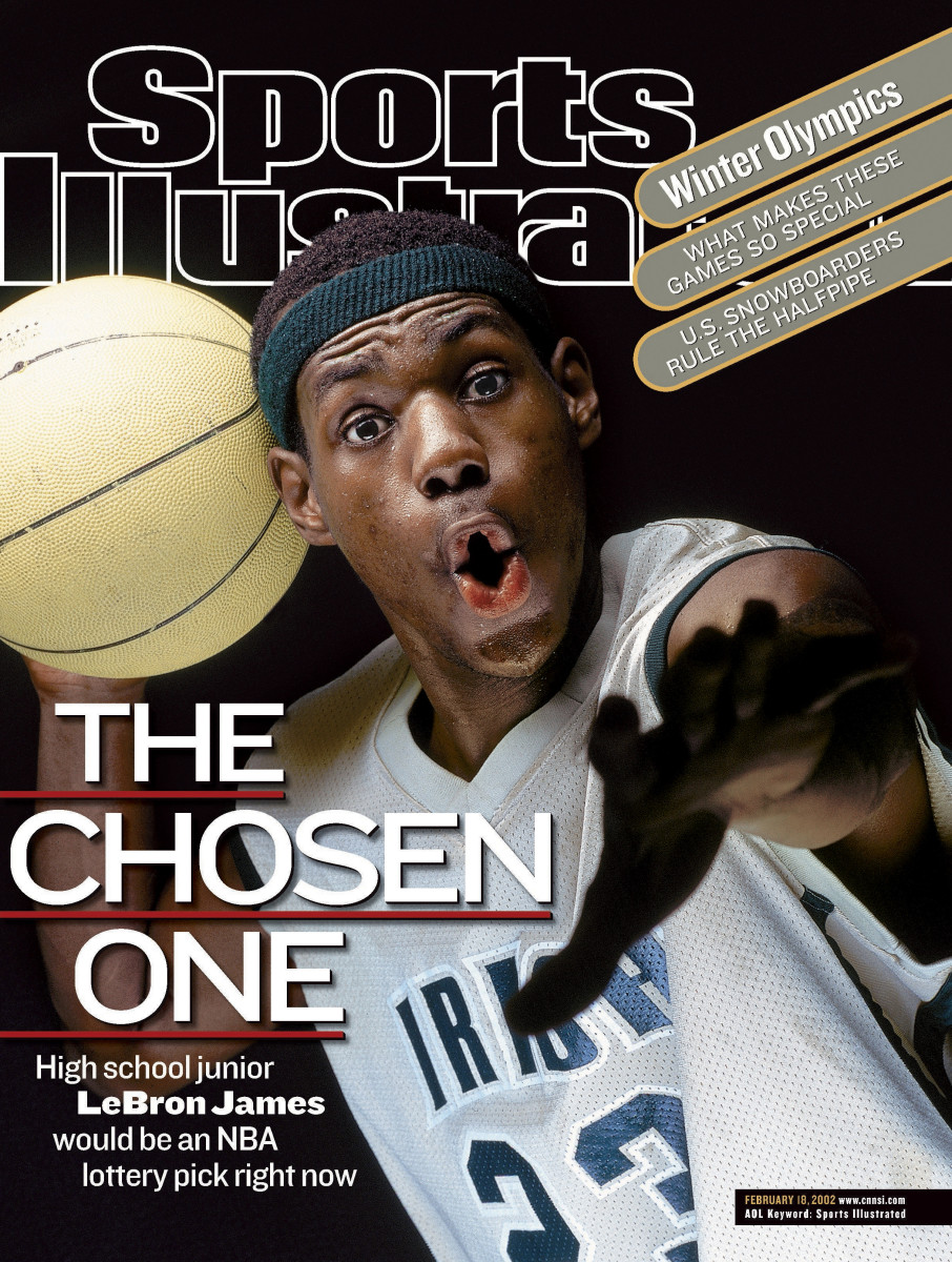Sports Illustrated high school athlete covers through the years