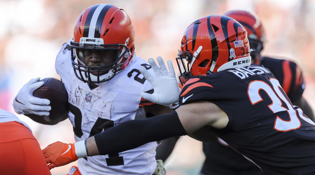 nick chubb activated browns lions.