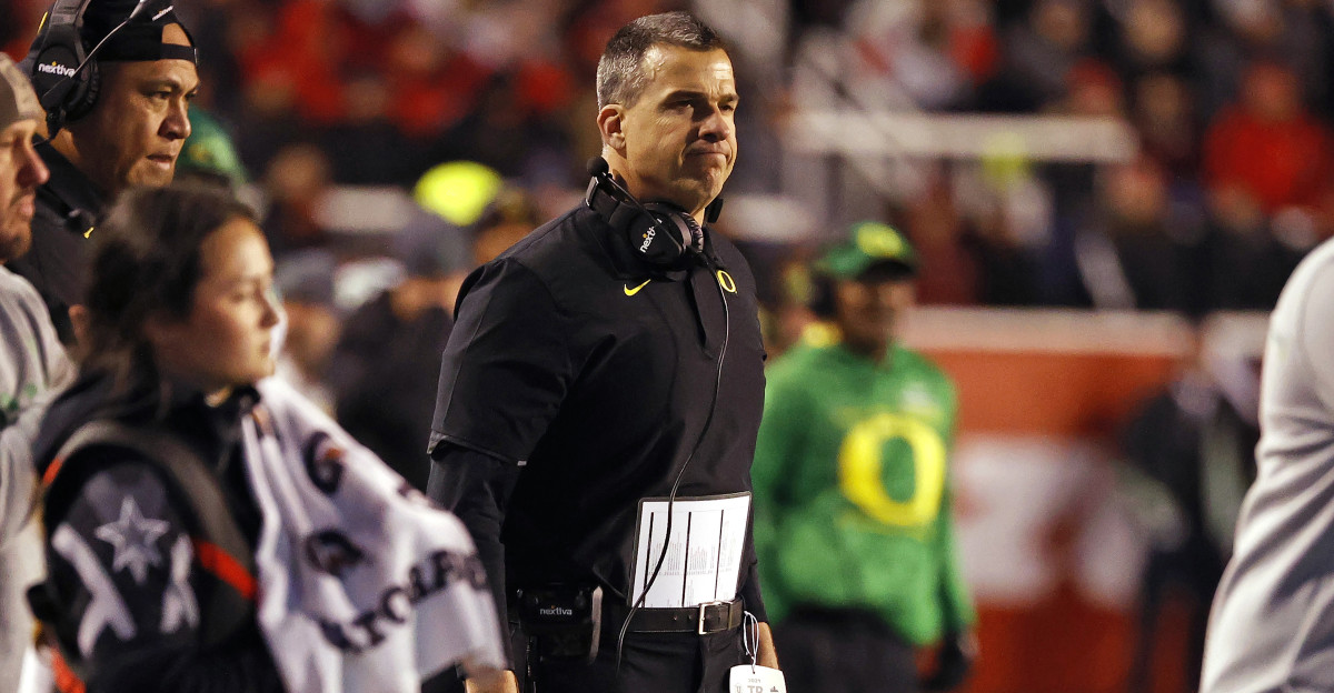 During his tenure Cristobal showed that Oregon could win games against blue blood programs but the wheels fell off against Utah in 2021.