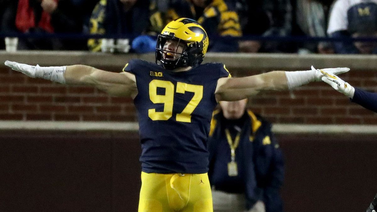 Aidan Hutchinson Atlanta Falcons Draft Prospect