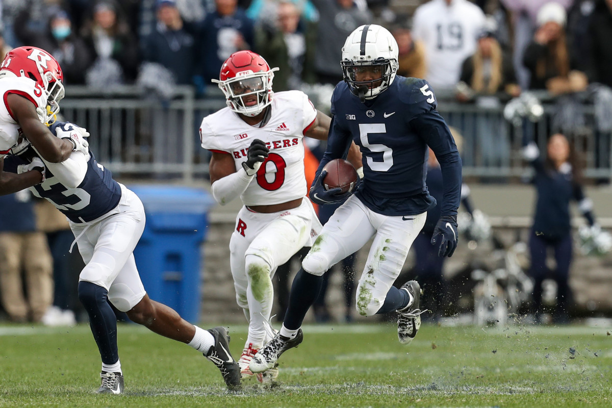 How Penn State Receiver Jahan Dotson ran his fastest 40-yard dash