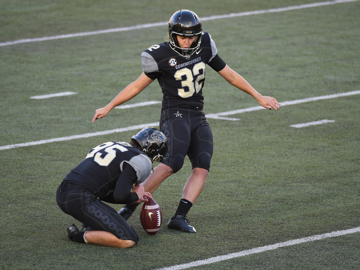 Kicking Down Barriers: Sarah Fuller makes history as kicker for Vanderbilt  football team