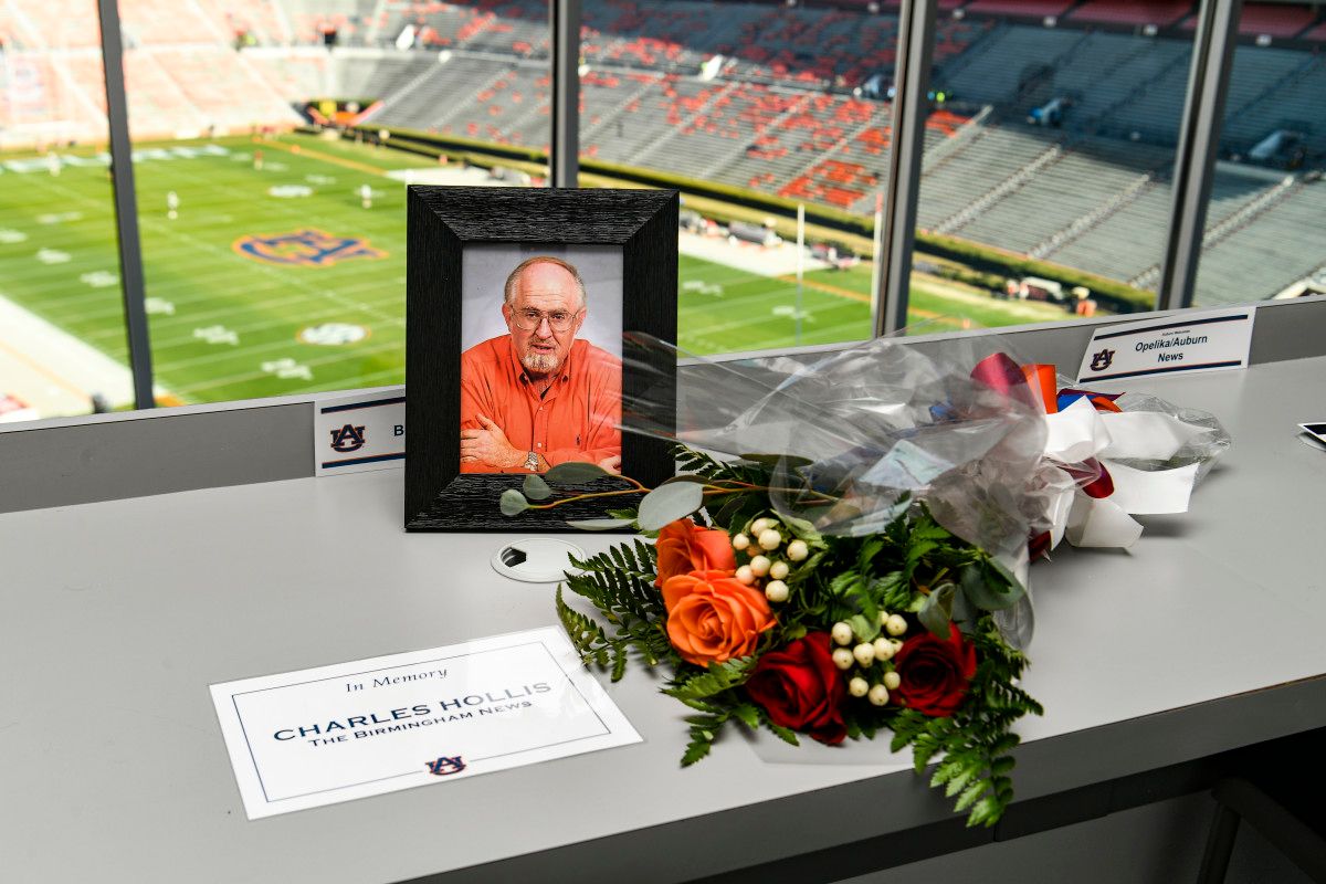Charles Hollis seat at Iron Bowl