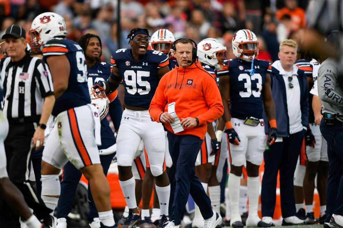 Auburn coach Bryan Harsin