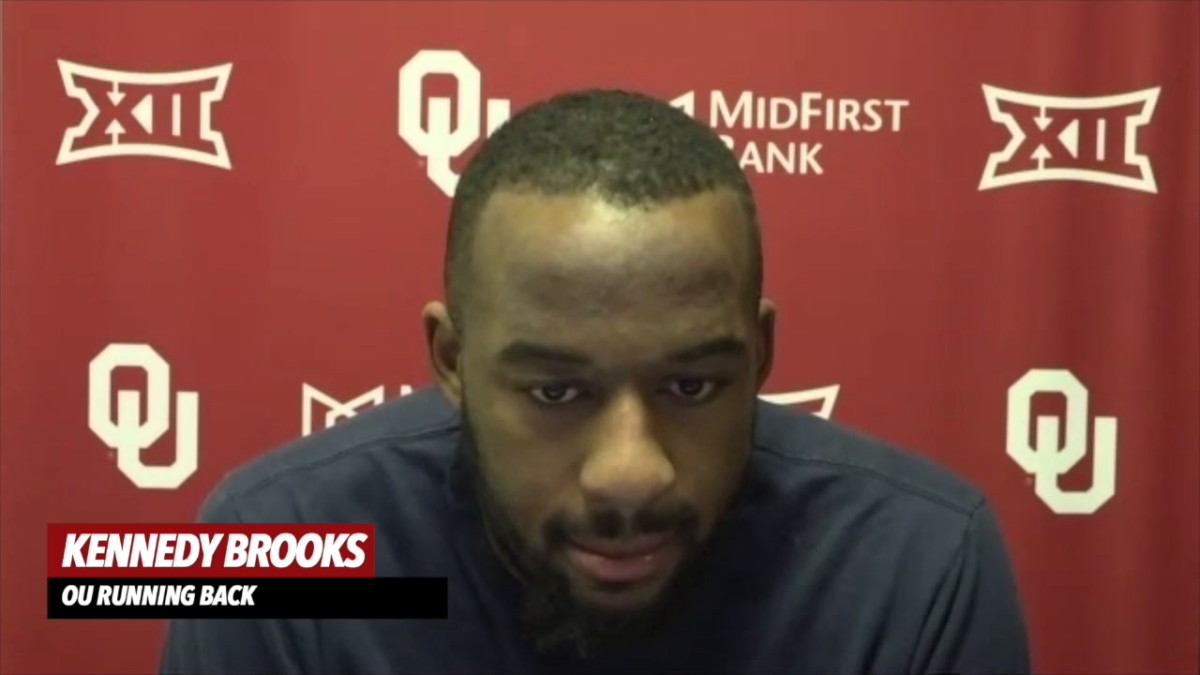 WATCH Oklahoma RB Kennedy Brooks Press Conference Sports Illustrated
