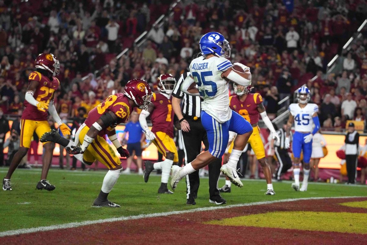 BYU Unveils Uniform Combination For Regular Season Finale At Stanford 