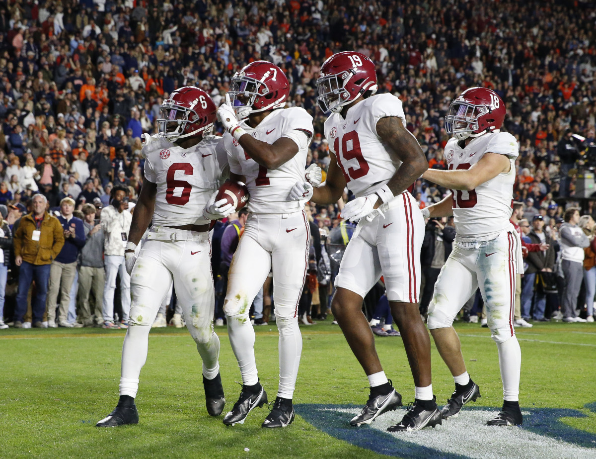 bryce young sparks epic alabama comeback to win iron bowl sports illustrated