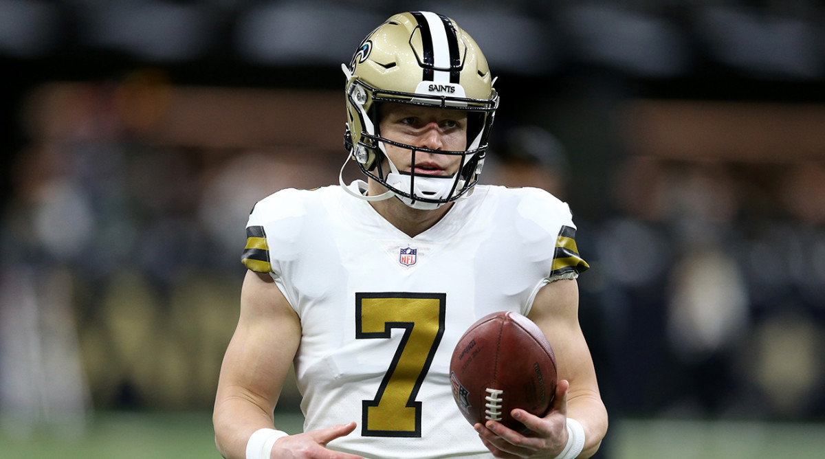 Taysom Hill with the Saints.