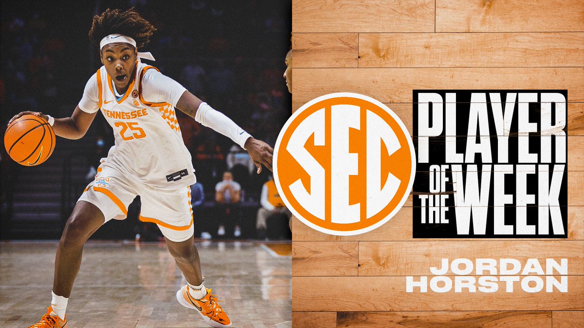 Lady Vols Scoring Leader Jordan Horston Earns SEC Honors Sports