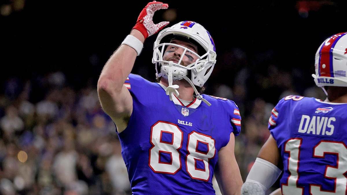 Buffalo Bills Tight End Dawson Knox Sets Postseason NFL Record The