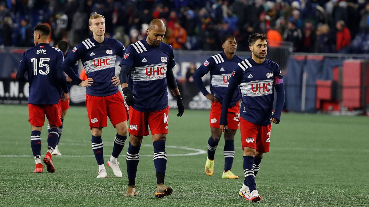 The New England Revolution lose in the MLS playoffs