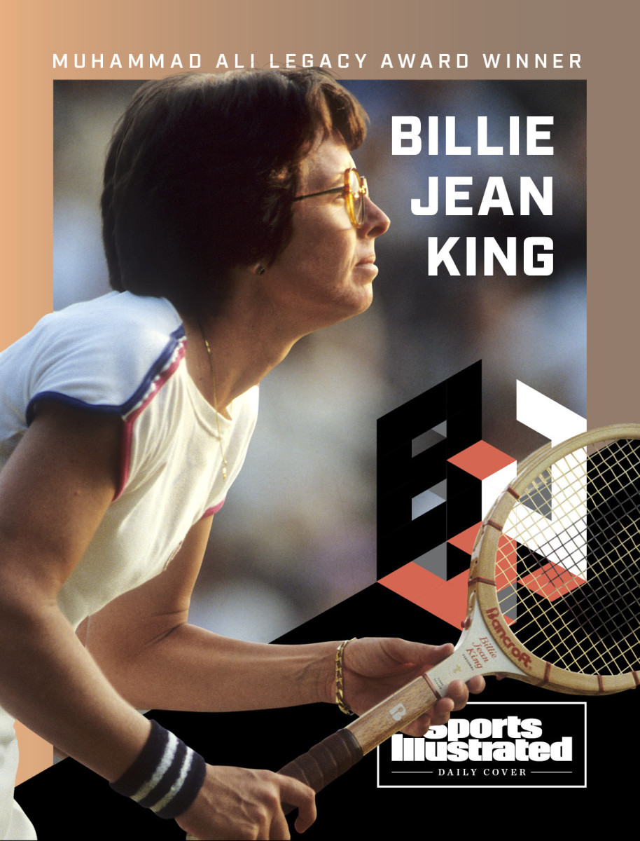 Billie Jean King is SI's 2021 Muhammad Ali Legacy Award winner.
