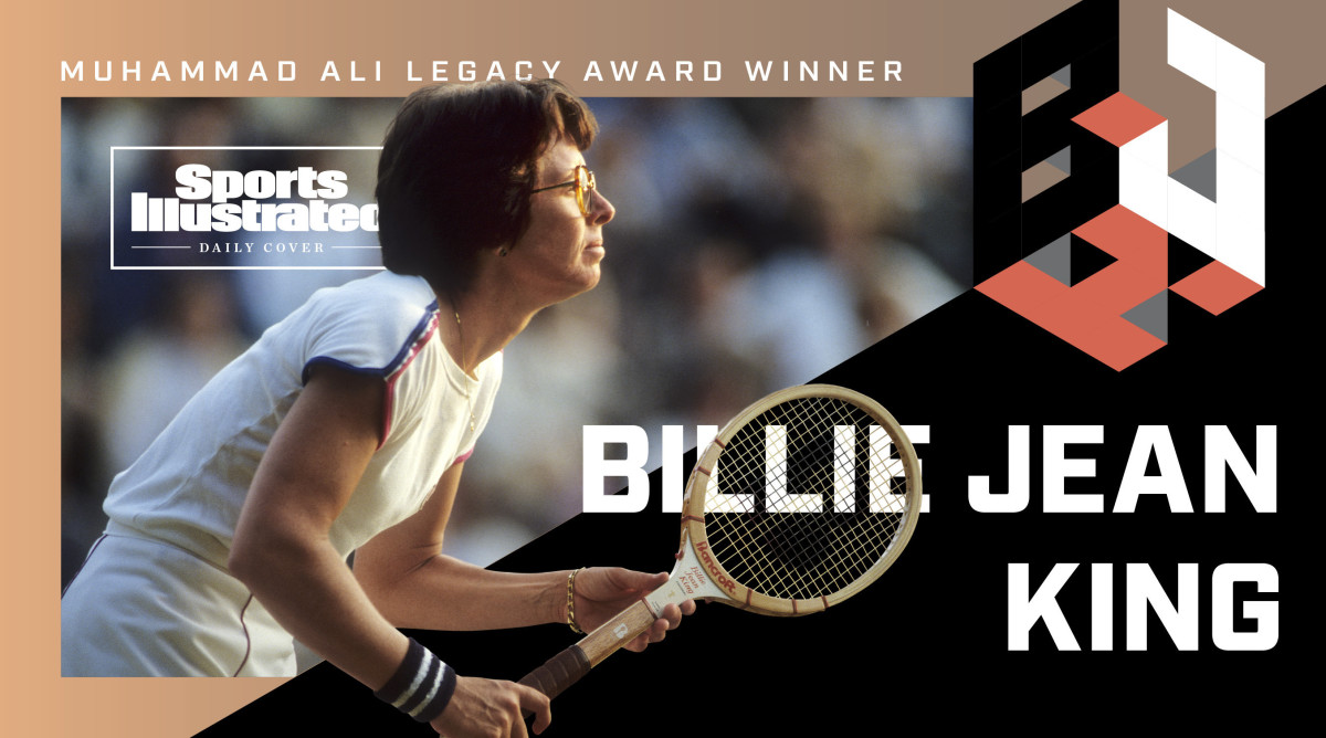 Billie Jean King Wins Sports Illustrated's 2021 Muhammad Ali Legacy
