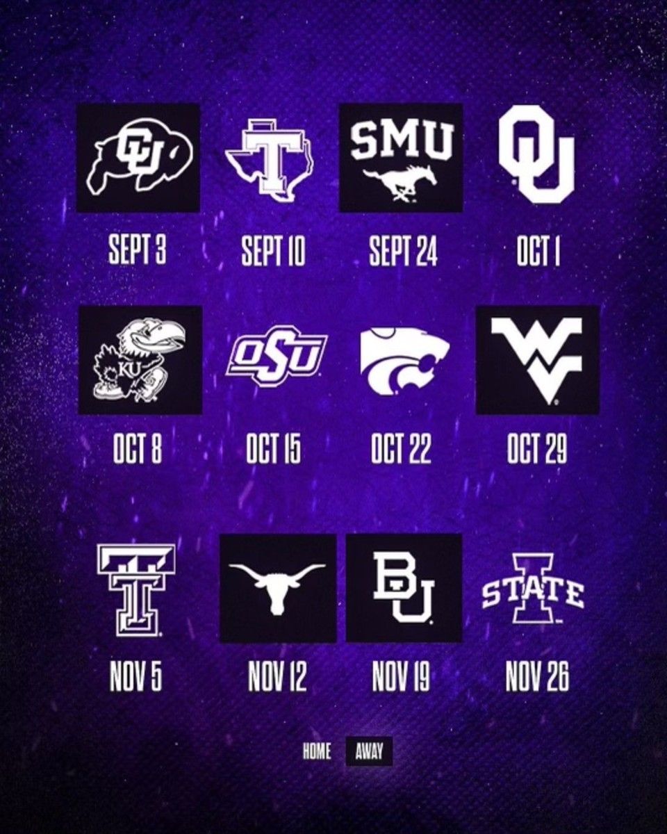 TCU Football 2022 Schedule Announced Sports Illustrated TCU Killer 