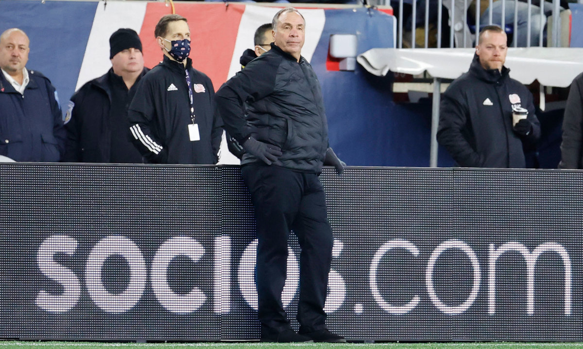 New England Revolution coach Bruce Arena