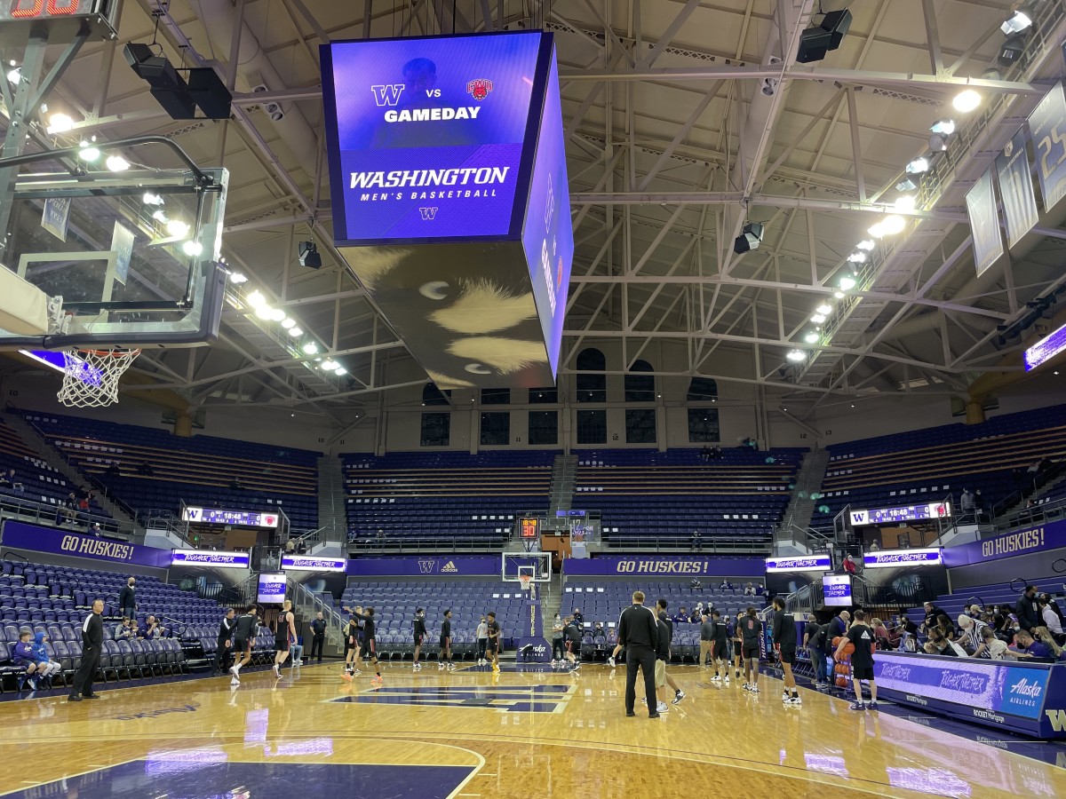 Alaska Airlines Arena has had only smallish crowds.