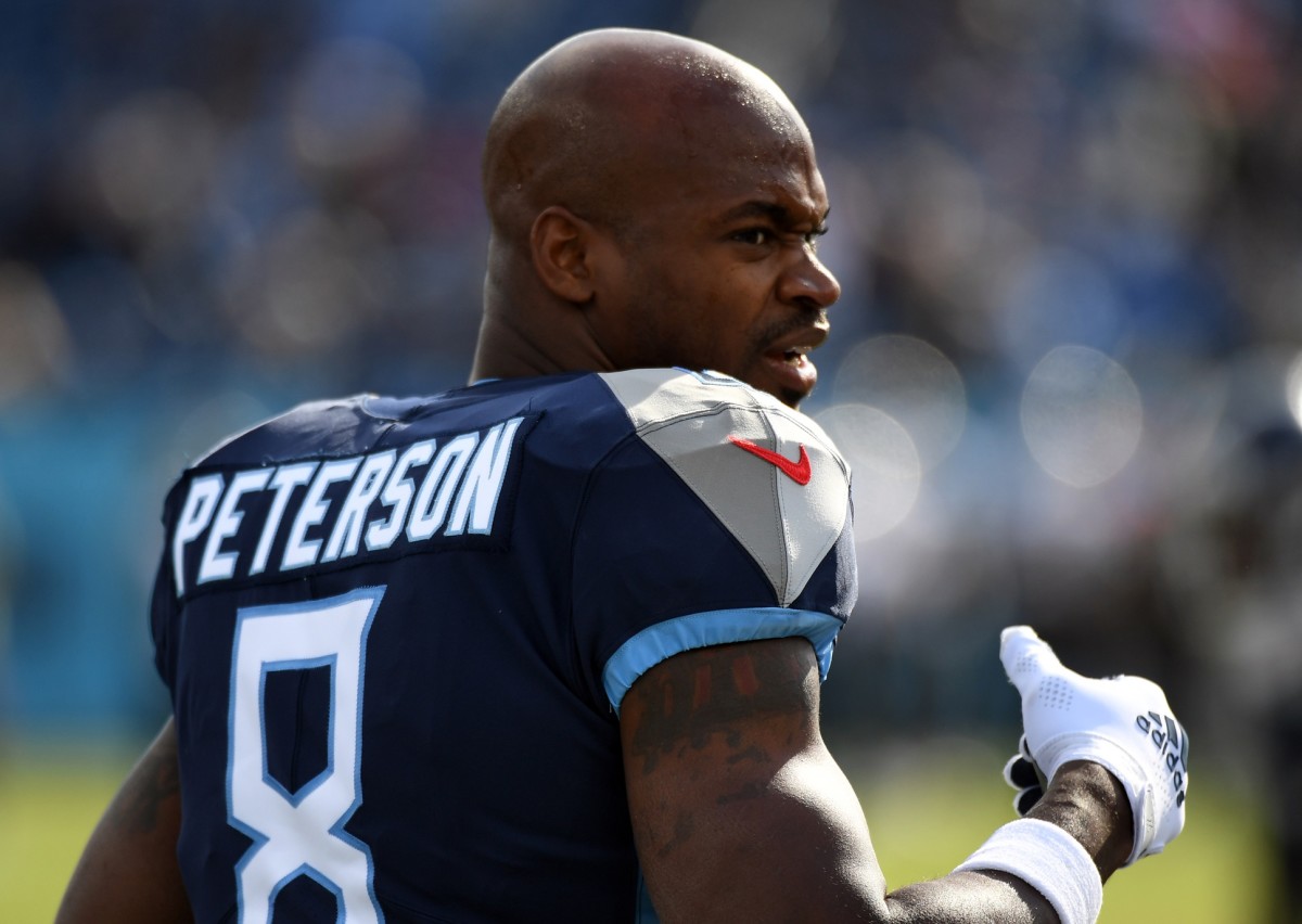 Adrian Peterson Felt Ready 'To Blossom' Before Being Released - Sports  Illustrated Tennessee Titans News, Analysis and More