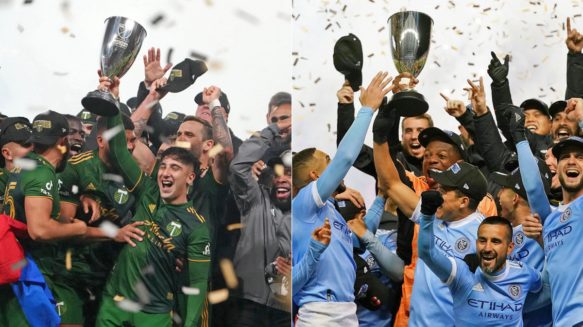 The Portland Timbers and NYCFC will play for the MLS Cup title