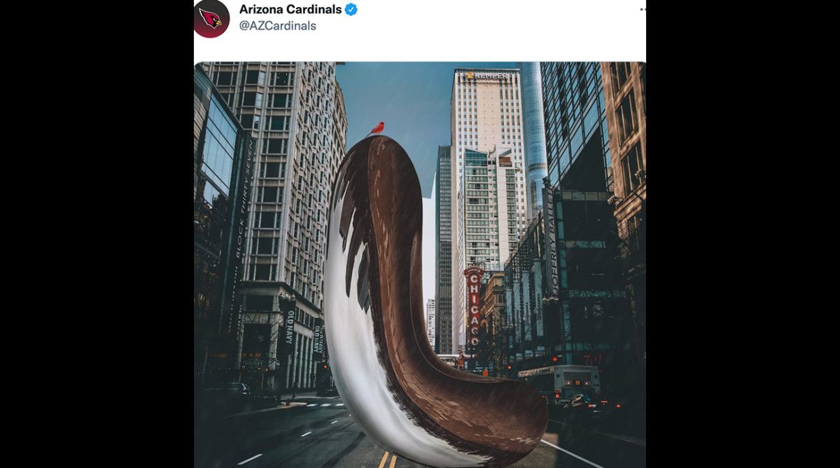 Cardinals Twitter account posts phallic symbol after win against Bears - Vimarsana News