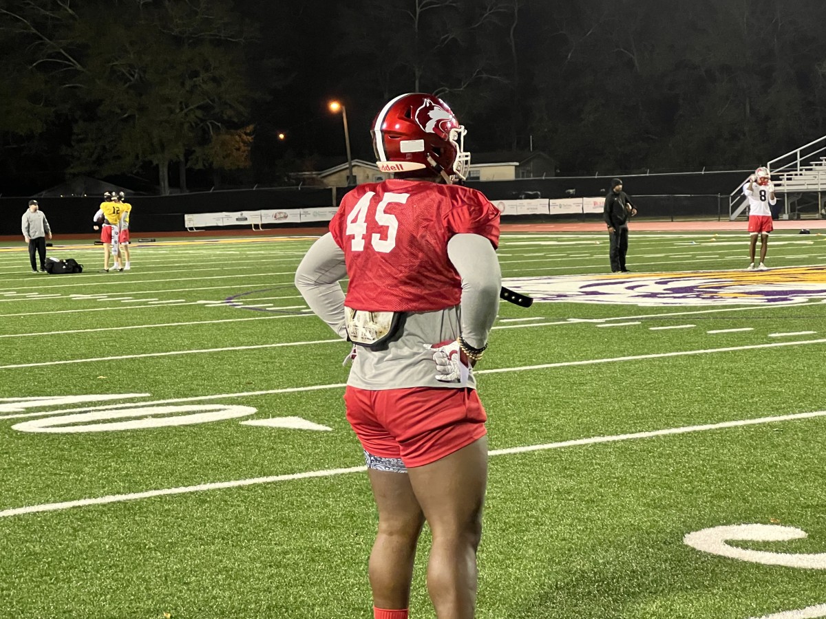 Justice Finkely Defensive Tackle Trussville (Ala.) Hewitt-Trussville - 2022 Texas Commitment