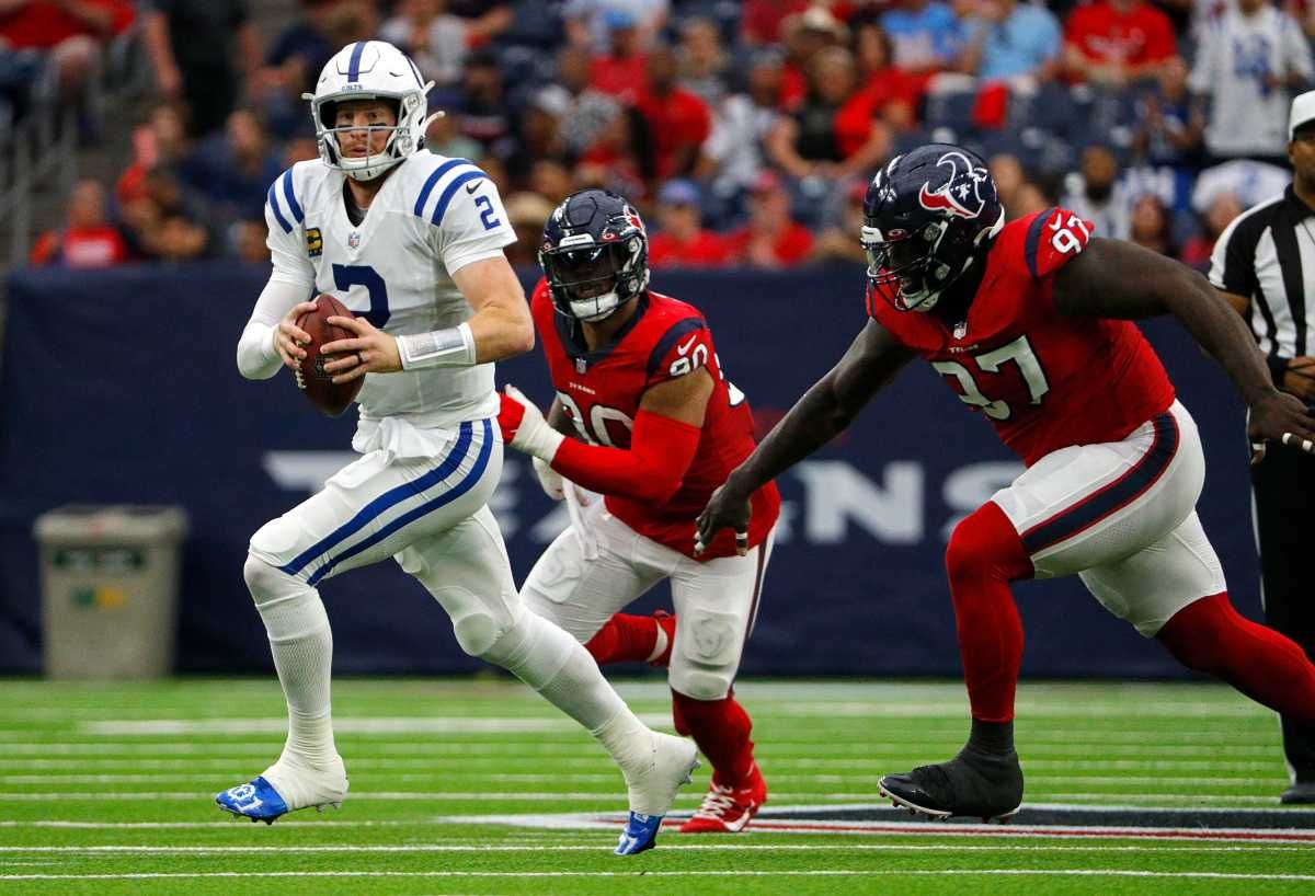 Wentzday: QB Carson Wentz Continues Accurate Play in Indianapolis Colts Thrashing of Houston Texans - Sports Illustrated Indianapolis Colts News, Analysis and More - Vimarsana News