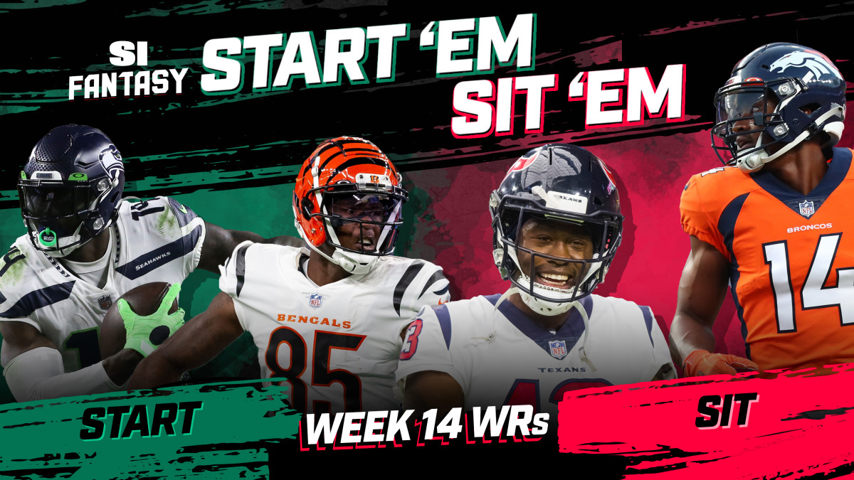 Start 'Em, Sit 'Em Fantasy Football Week 14: Wide Receivers - Fades,  Sleepers, Matchups, DFS Bargains - Sports Illustrated