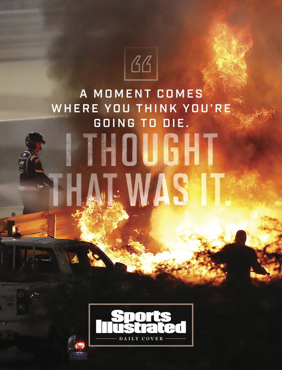 Romain Grosjean walked out of a fire on ‘Drive to Survive.’ Now he’s