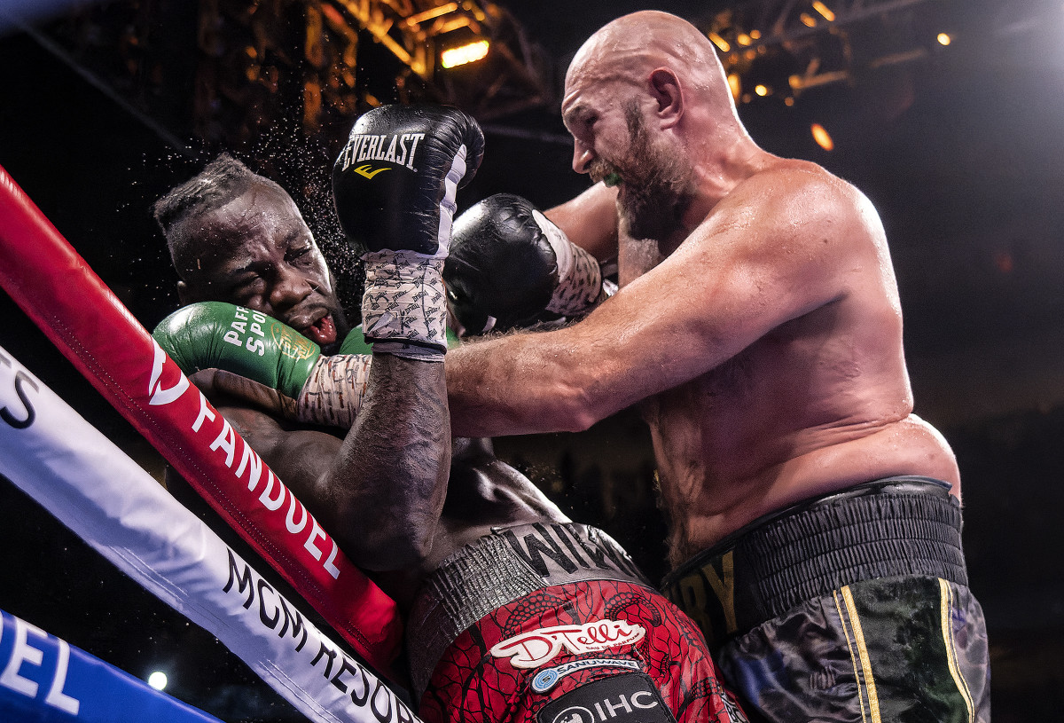 Tyson Fury fights Deontay Wilder for the heavyweight title in October.