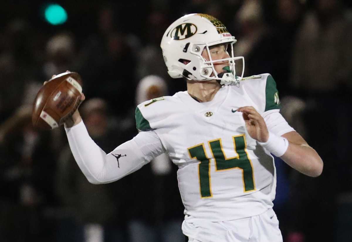 Quarterback Drew Allar, a 2022 Penn State Recruit, Named Ohio's Mr