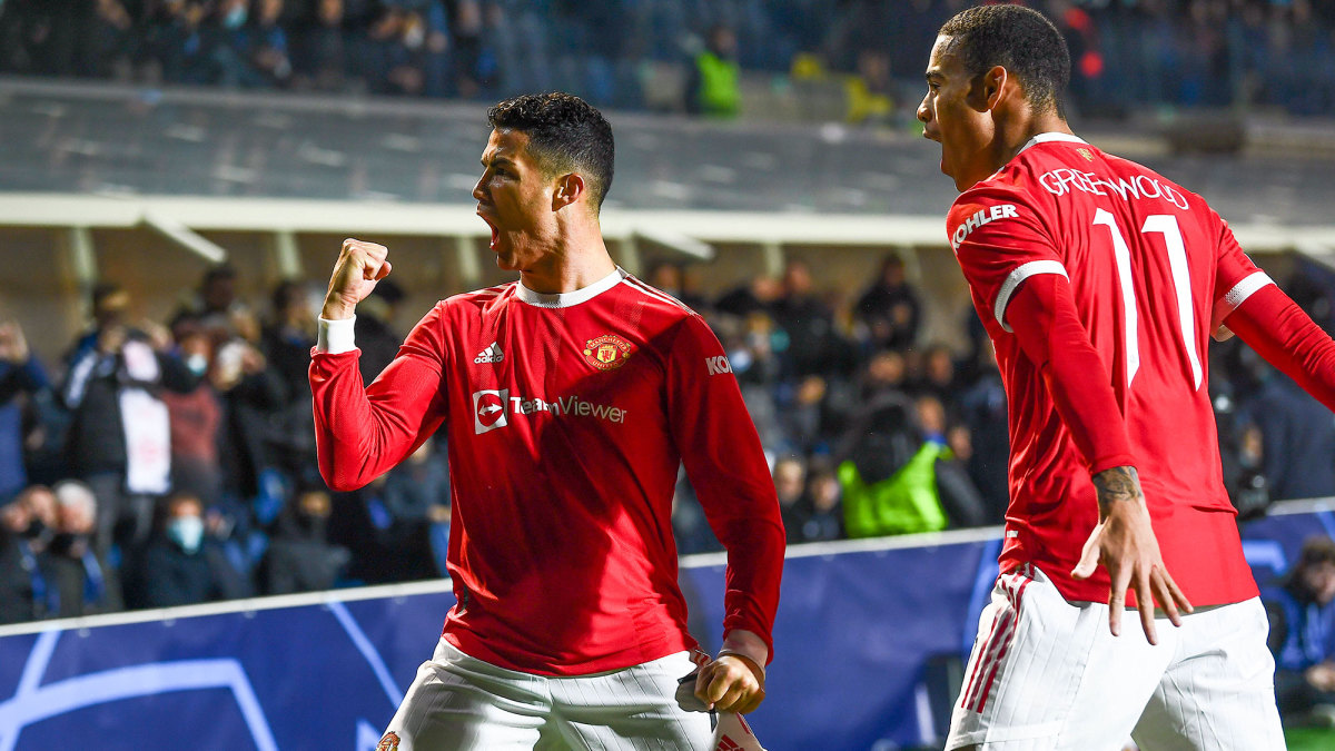 Cristiano Ronaldo and Manchester United topped their Champions League group
