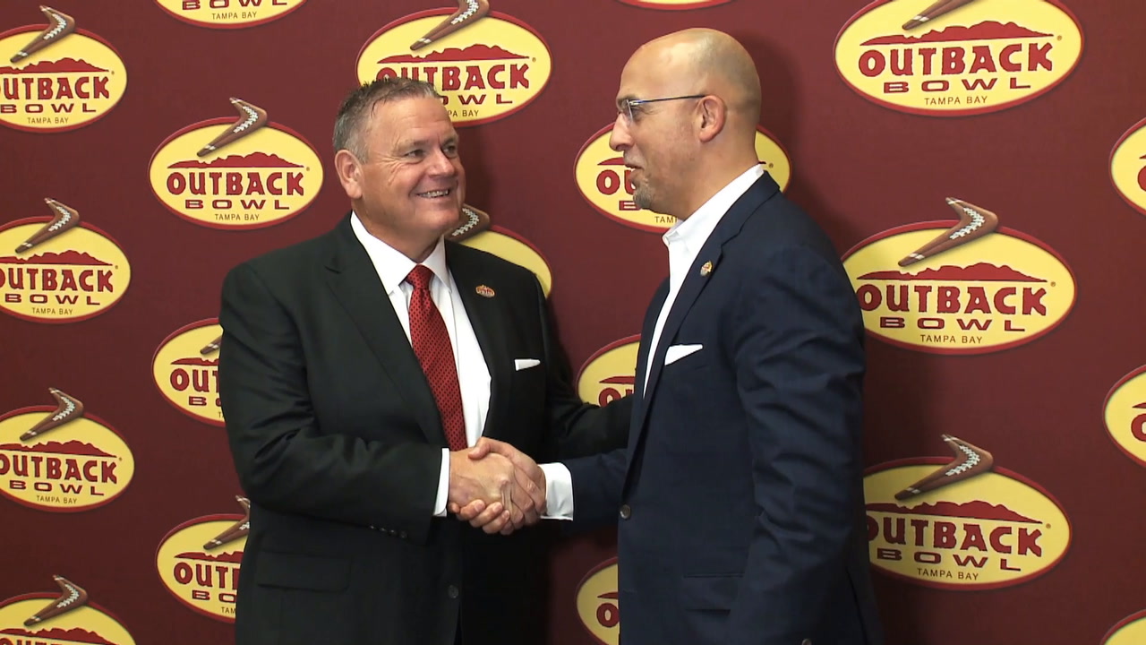 Outback Bowl Coaches in Tampa for Contract Signing Sports Illustrated