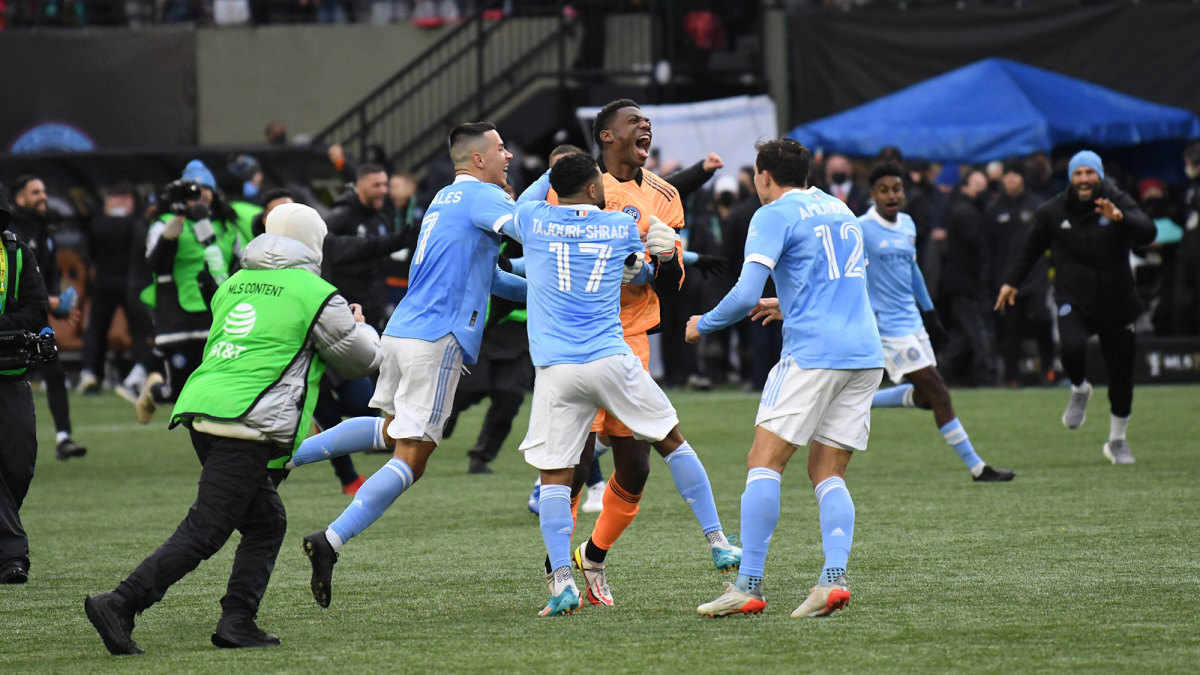 NYCFC goalkeeper Sean Johnson was the hero in MLS Cup