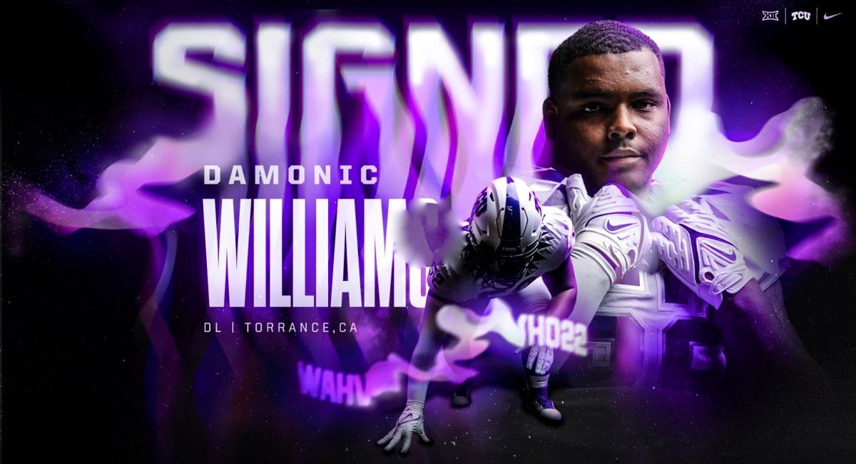 Cal Football: Surprise! DT Damonic Williams Flips Once More, Signs with TCU - Sports Illustrated Cal Bears News, Analysis and More - Vimarsana News