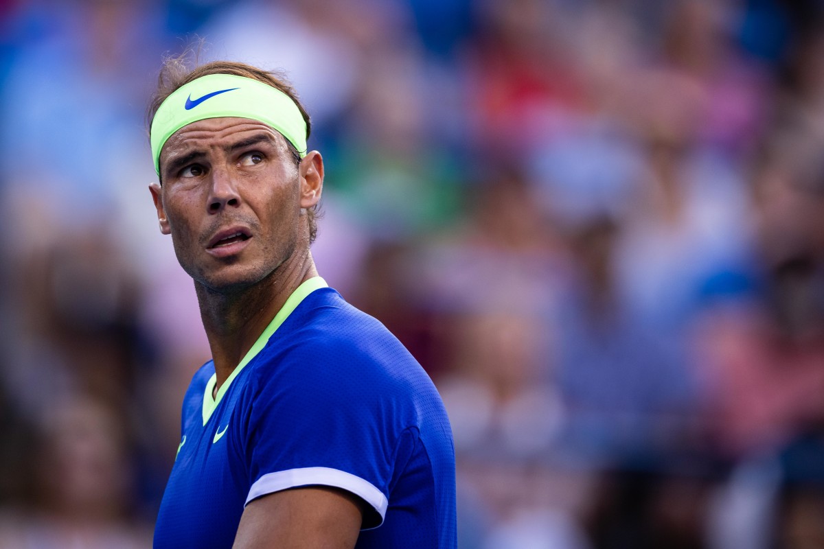 Rafael Nadal played his first match in more than four months last week at an exhibition tournament in Abu Dhabi.