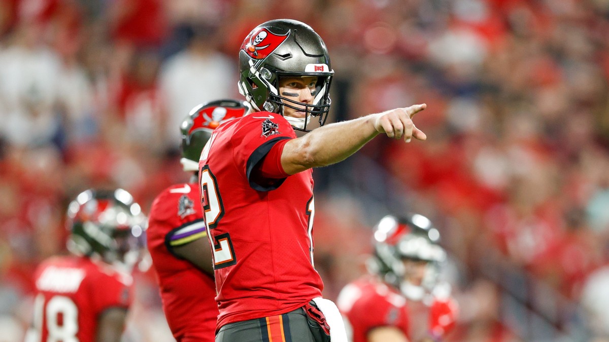 Tampa Bay Buccaneers quarterback Tom Brady