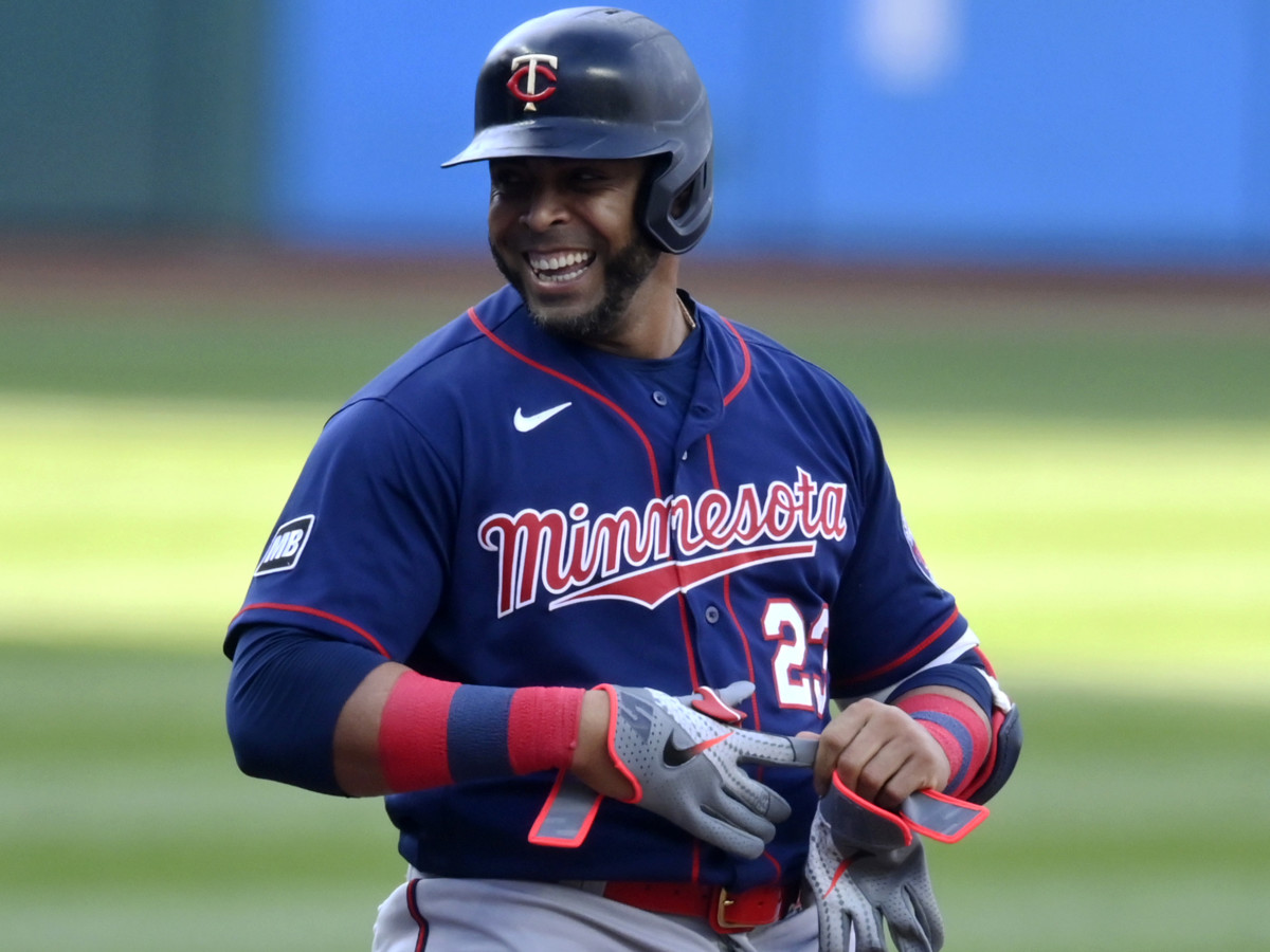 Twins designated hitter Nelson Cruz