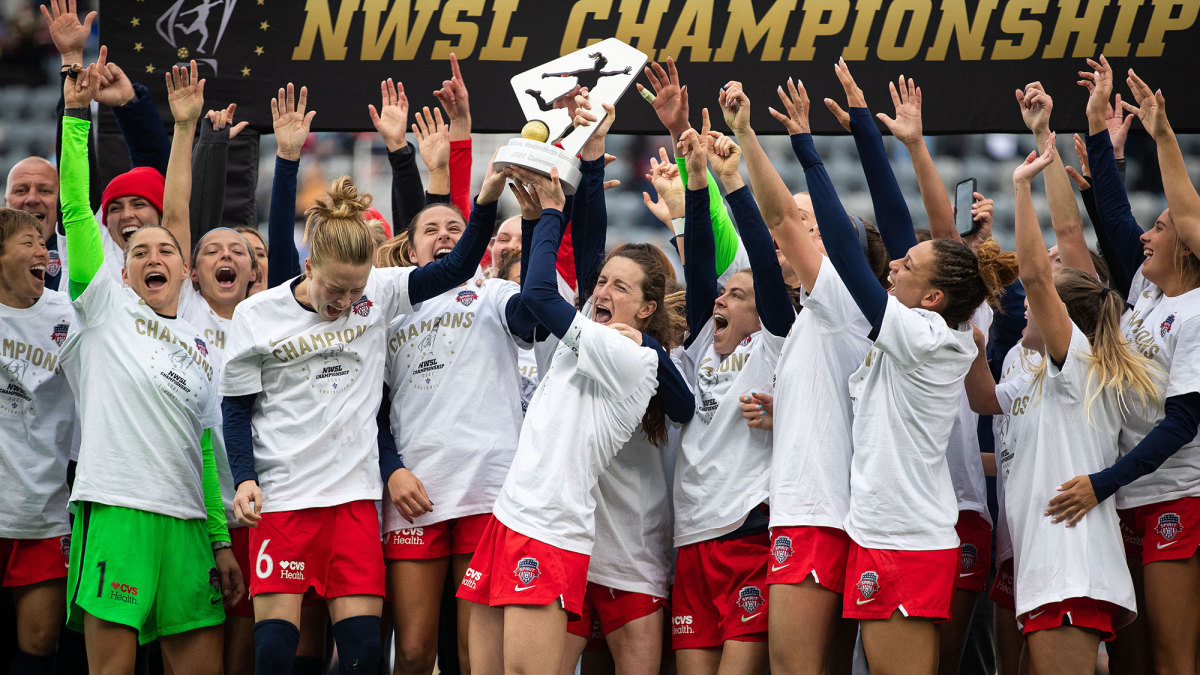 The Washington Spirit won the 2021 NWSL title
