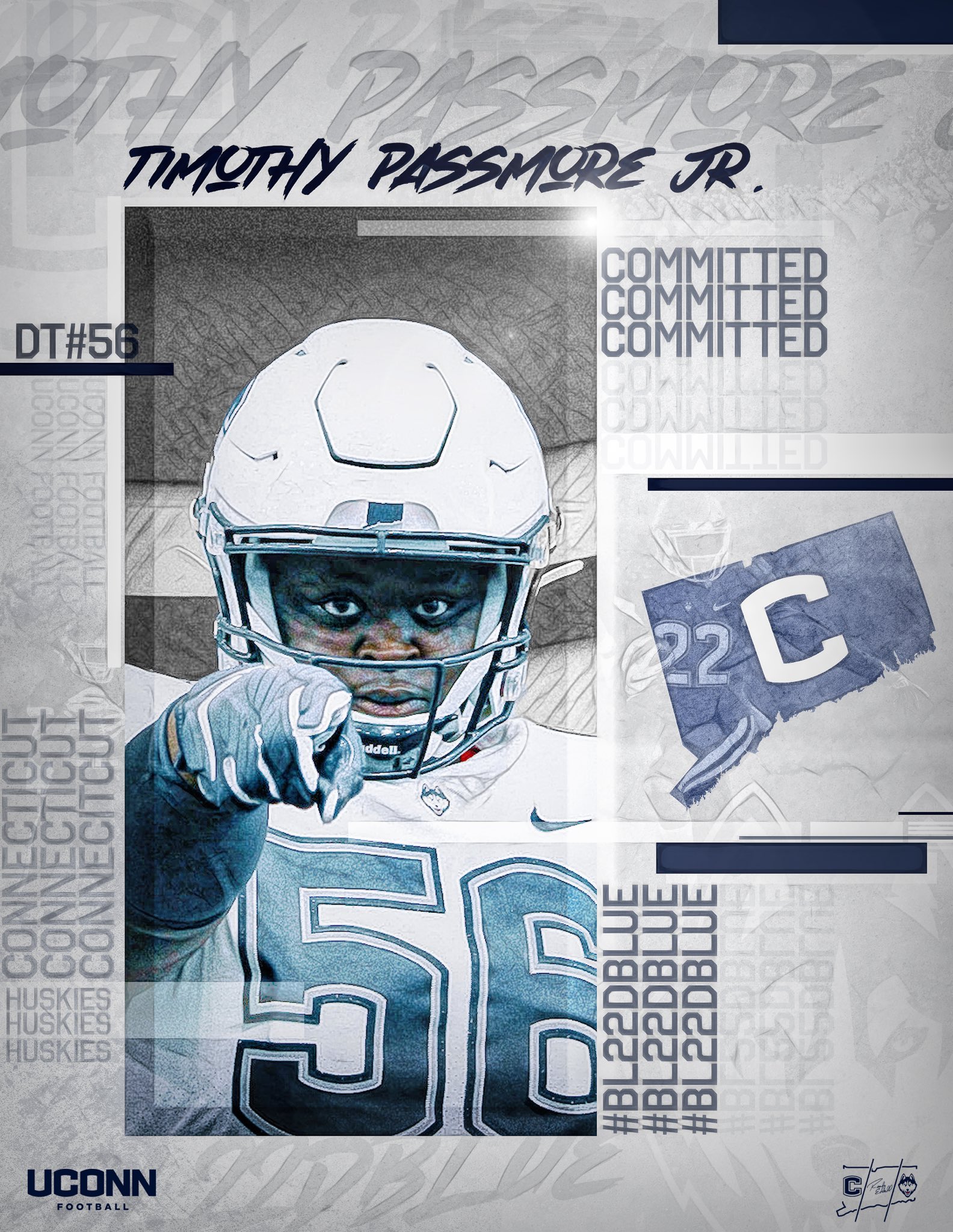 Football Player Profile: Timothy Passmore Jr., Defensive Line - Huskies ...