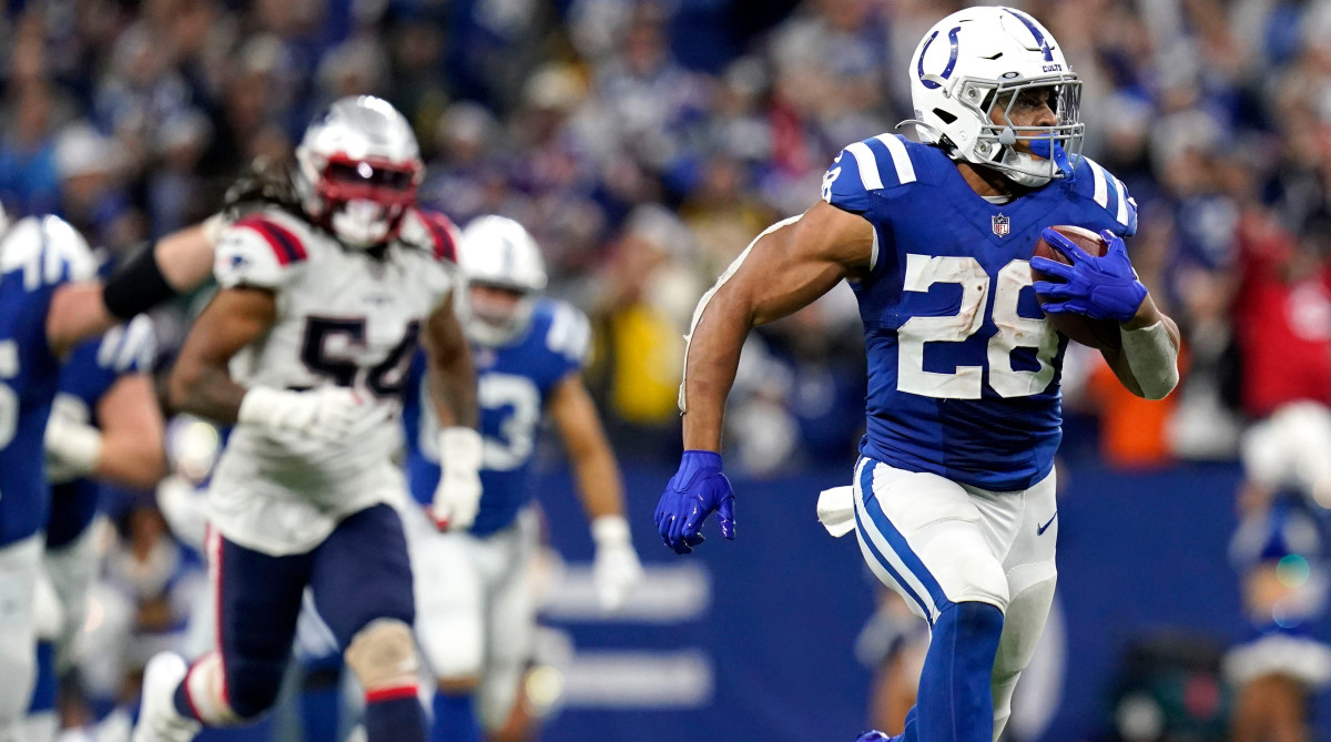 On Christmas Day, football fans will get a good look at Colts RB Jonathan Taylor, who burned the Patriots for 170 yards and a touchdown last week.