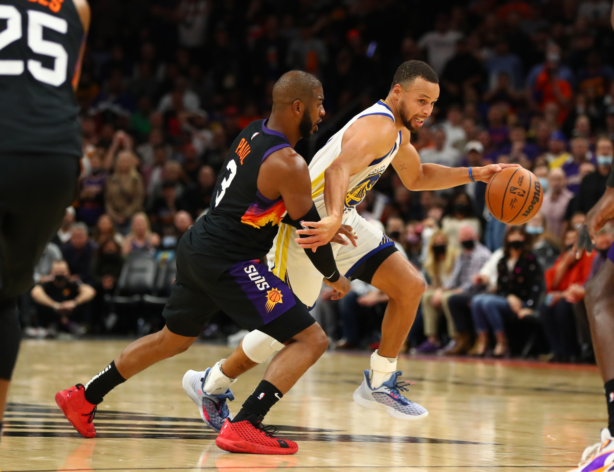 Chris Paul Phoenix Suns, Stephen Curry Golden State Warriors